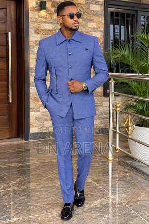 Political Safari Suit Long Sleeves