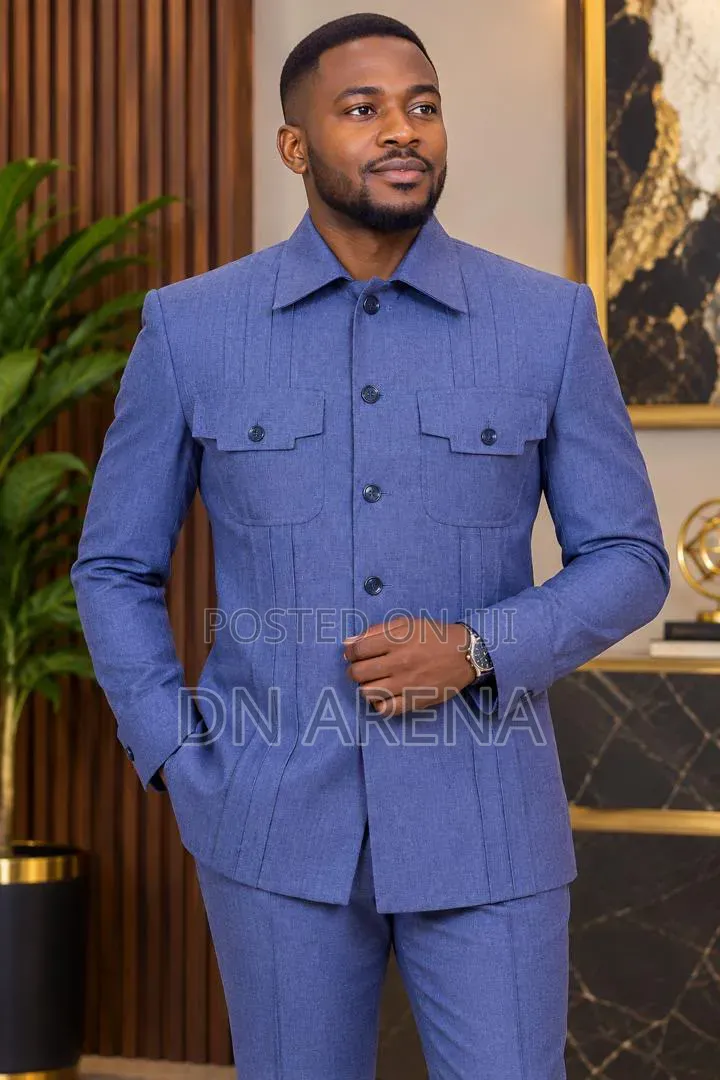 Political Safari Suit Long Sleeves