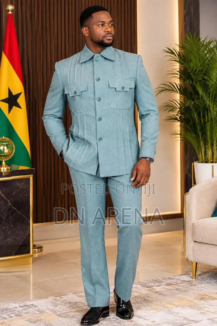 Political Safari Suit Long Sleeves