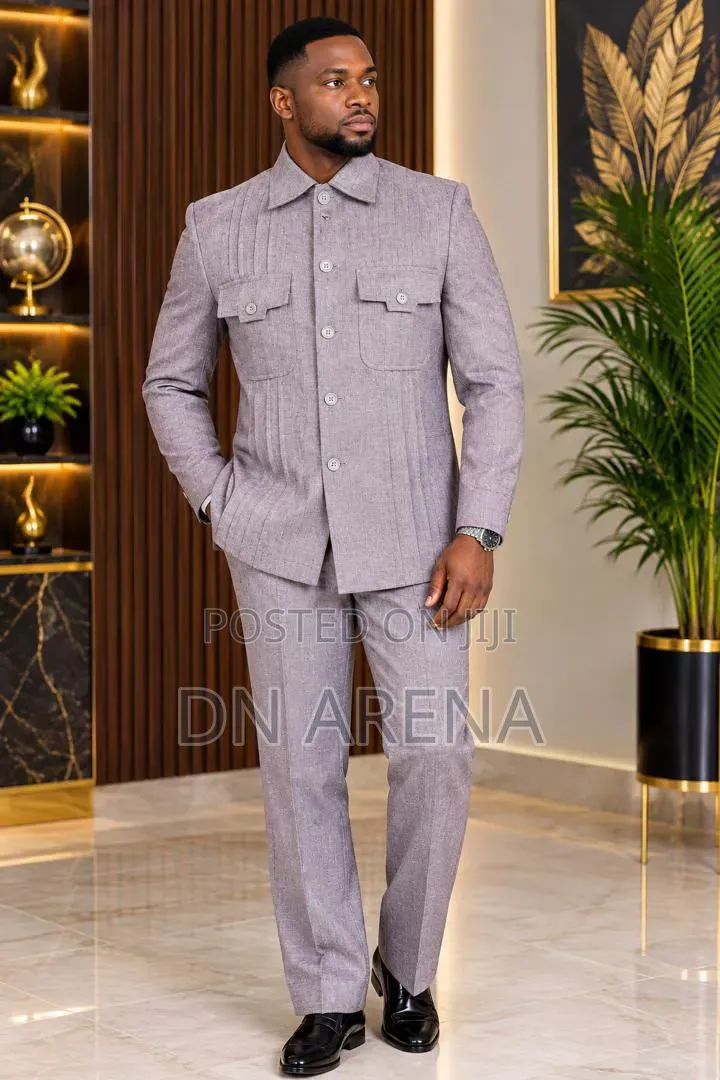 Political Safari Suit Long Sleeves