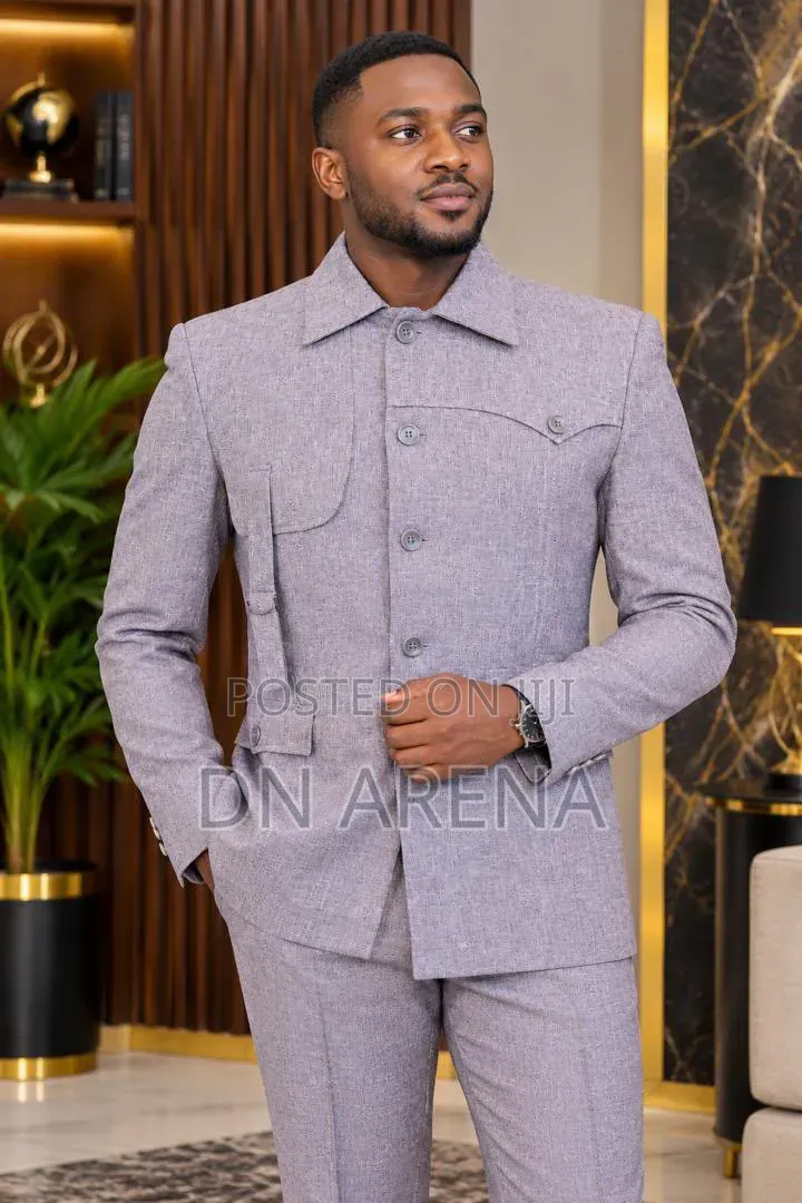 Political Safari Suit Long Sleeves