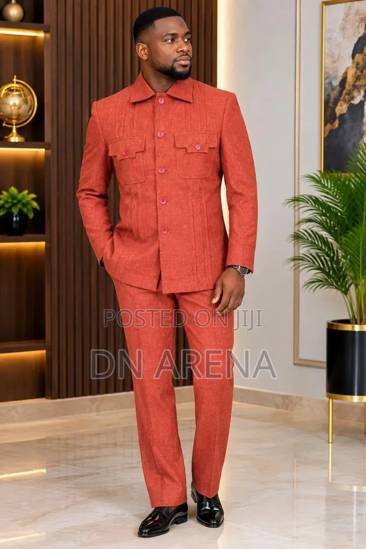 Political Safari Suit Long Sleeves