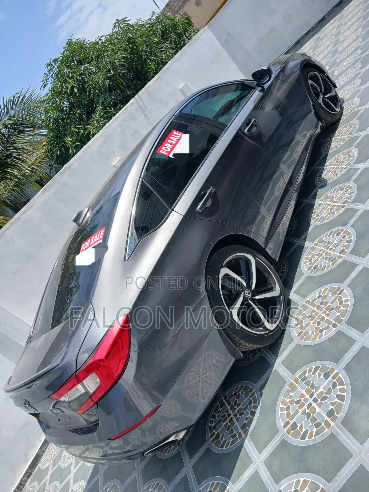 Honda Accord Sport 2018 Gray