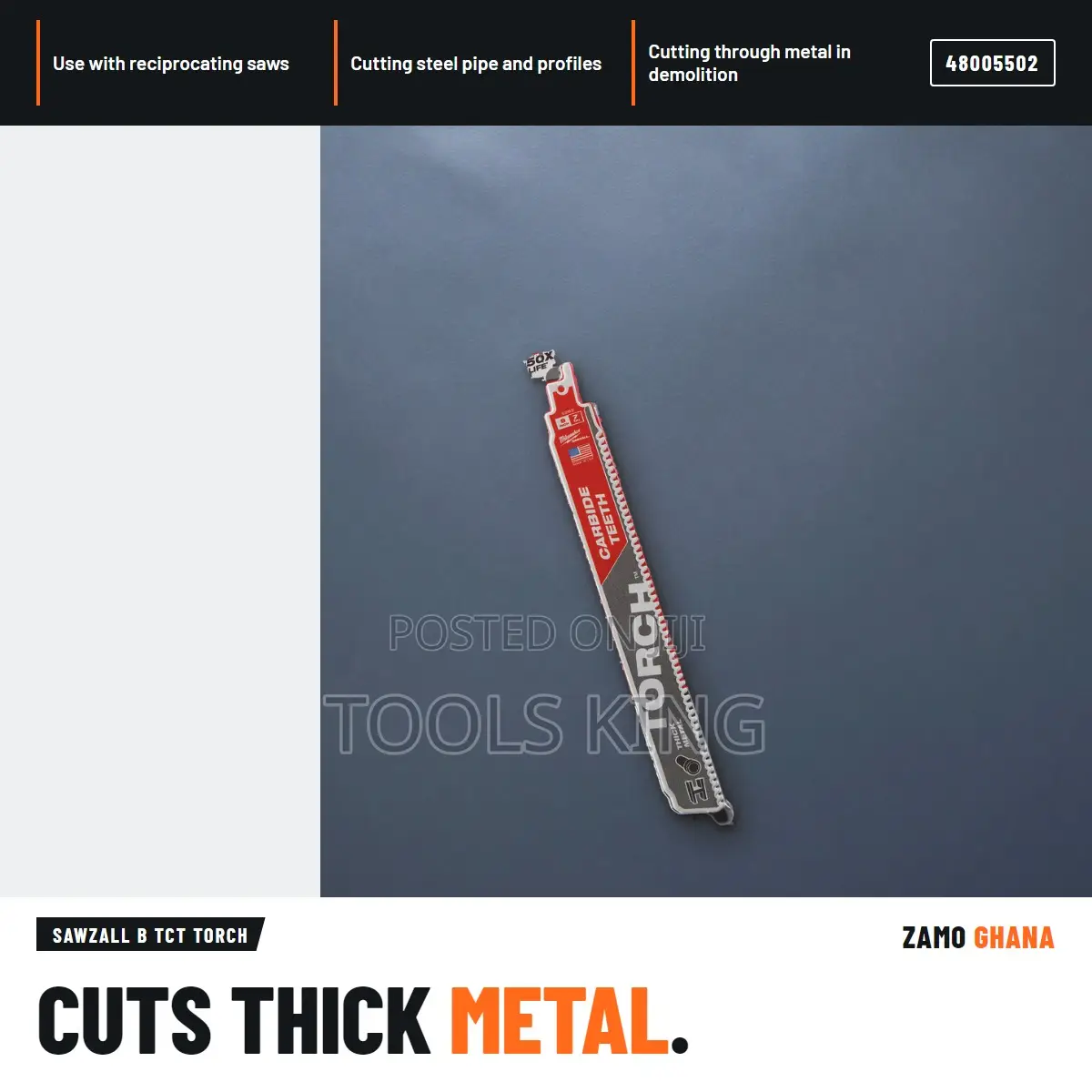 Sawzall B TCT Torch - 