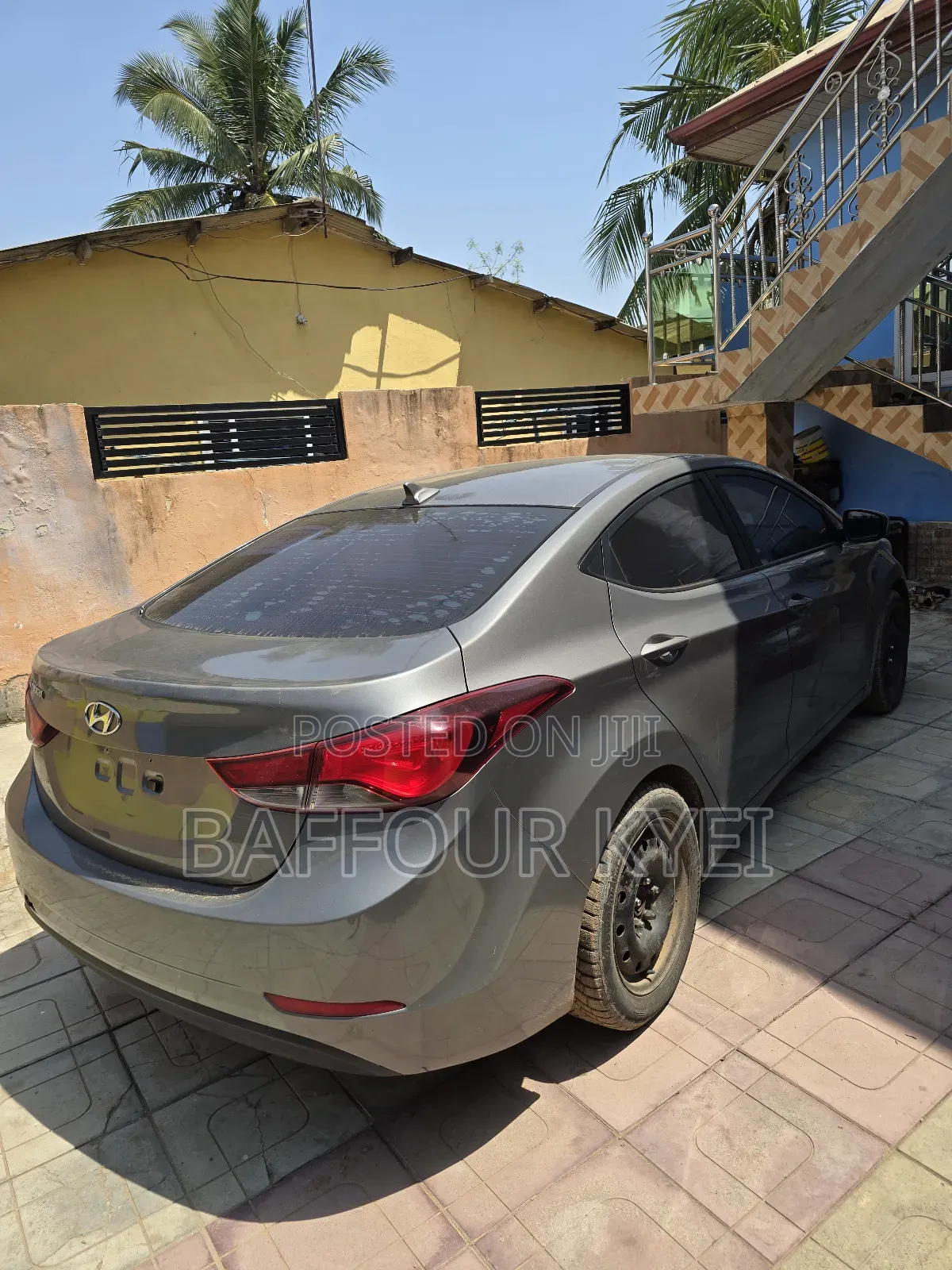 Hyundai Elantra Limited 4dr Sedan (1.8L 4cyl 6A) 2014 Gray