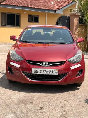Hyundai Elantra 2012 Red