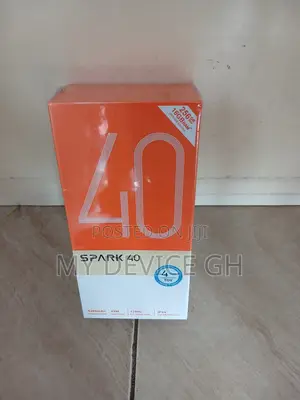 New Tecno Spark 40 256 GB Black