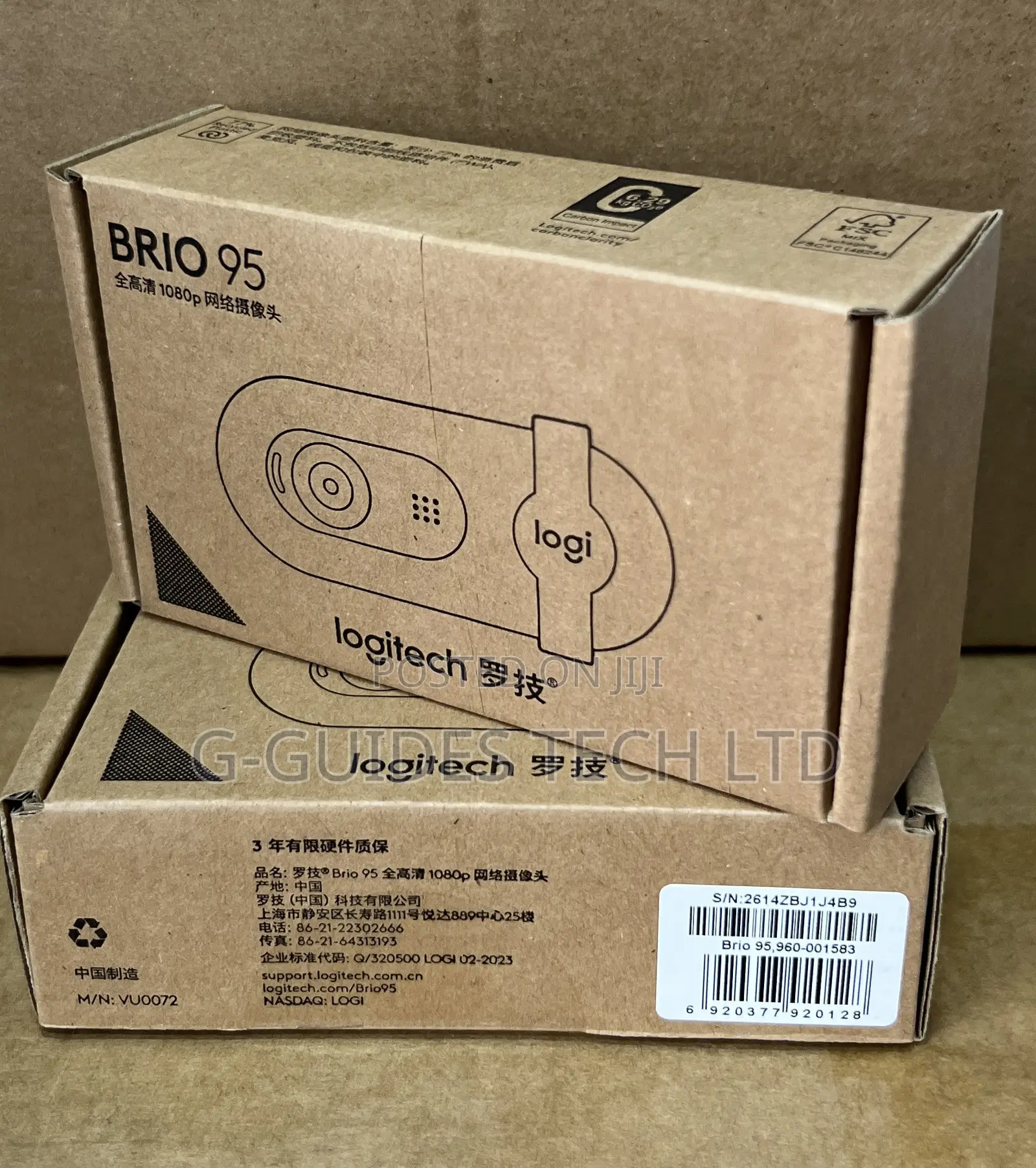 Logitech Brio 95 Full HD 1080p Webcam