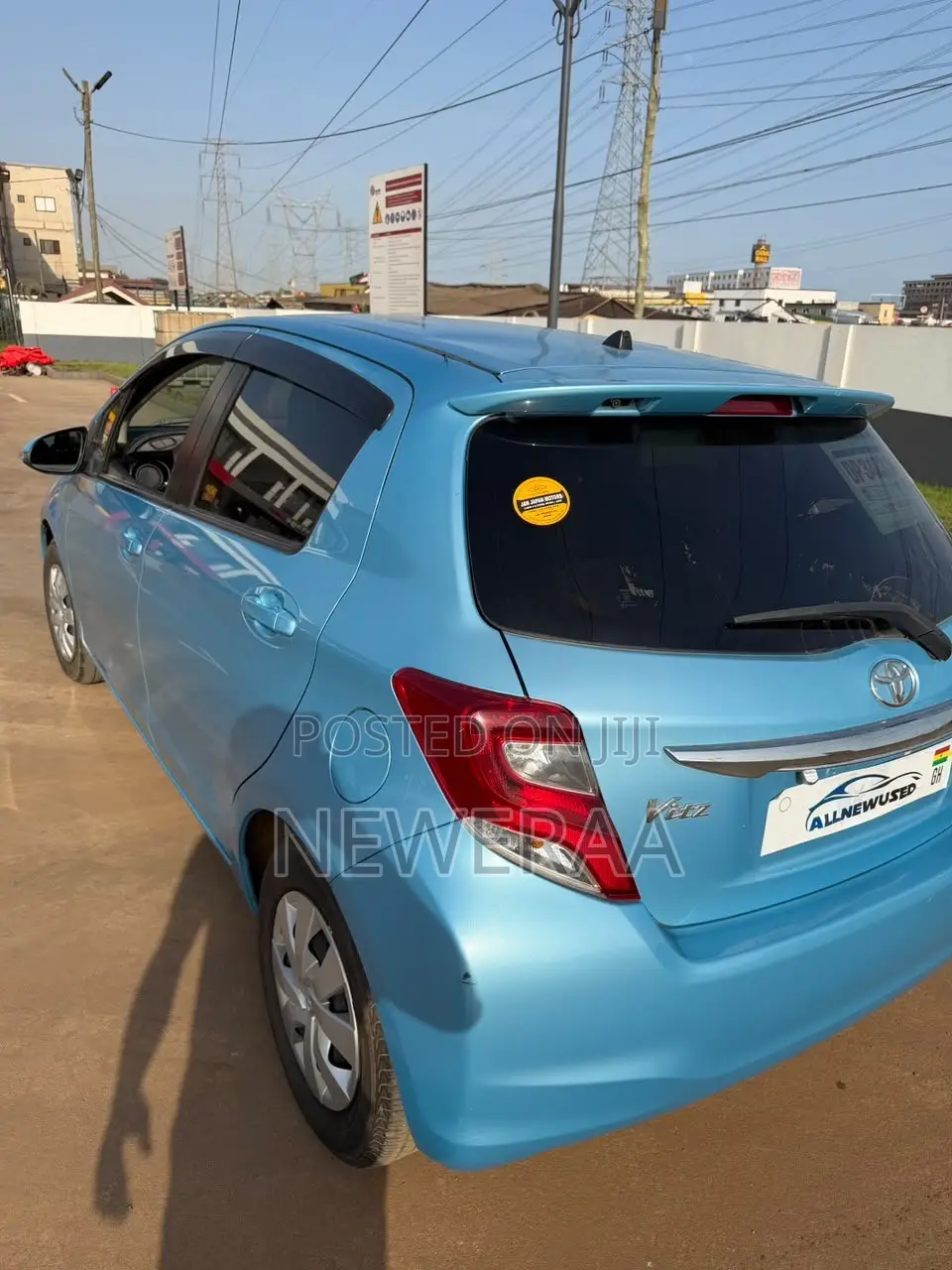 Toyota Vitz 1.3 FWD 5dr 2014 Blue
