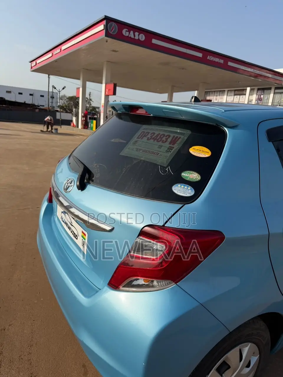 Toyota Vitz 1.3 FWD 5dr 2014 Blue