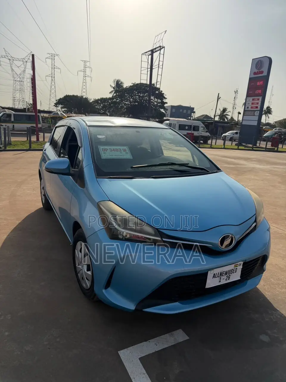 Toyota Vitz 1.3 FWD 5dr 2014 Blue