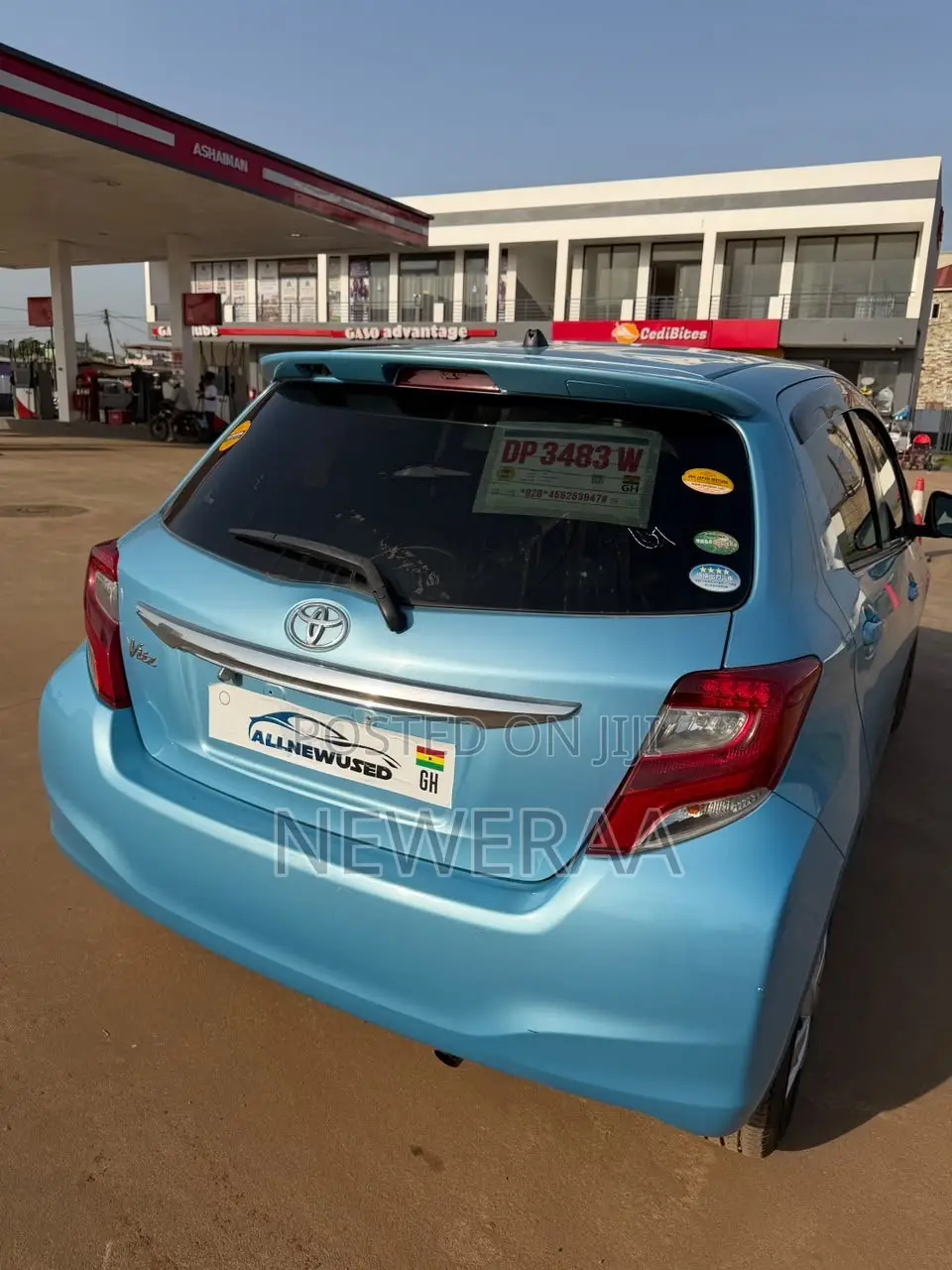 Toyota Vitz 1.3 FWD 5dr 2014 Blue