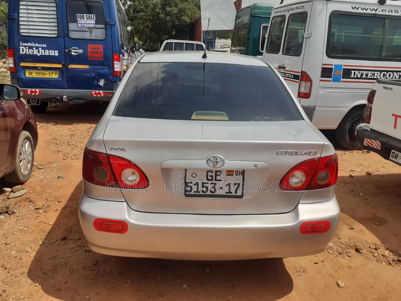 Toyota Corolla 2008 Silver