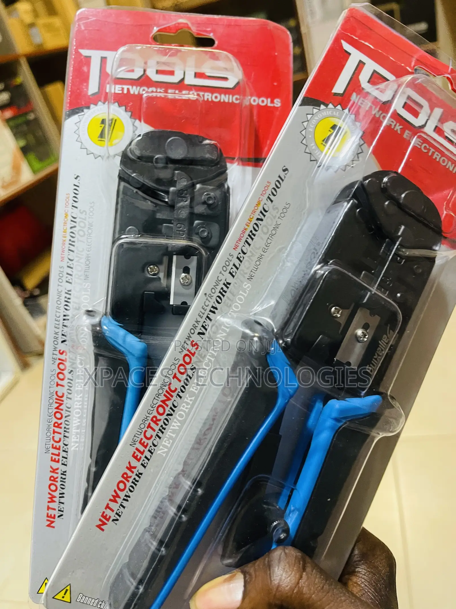 RJ45 Crimping Tool Machine for CAt6,Cat6a, Cat5e and Rj11