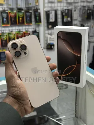 New Apple iPhone 16 Pro Max 256 GB Gold
