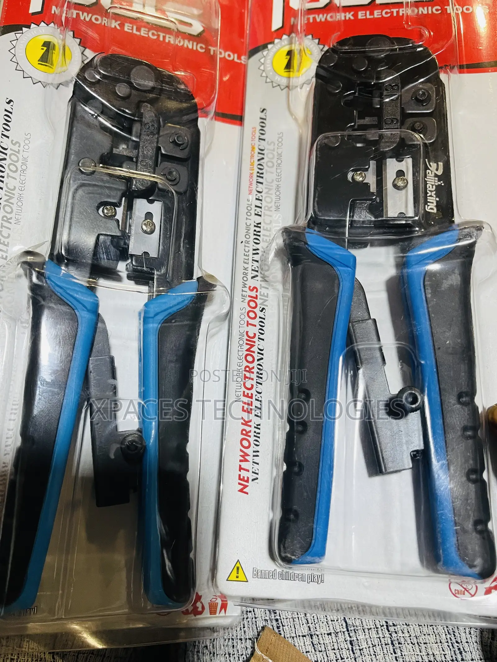 RJ45 Crimping Tool Machine for CAt6,Cat6a, Cat5e and Rj11