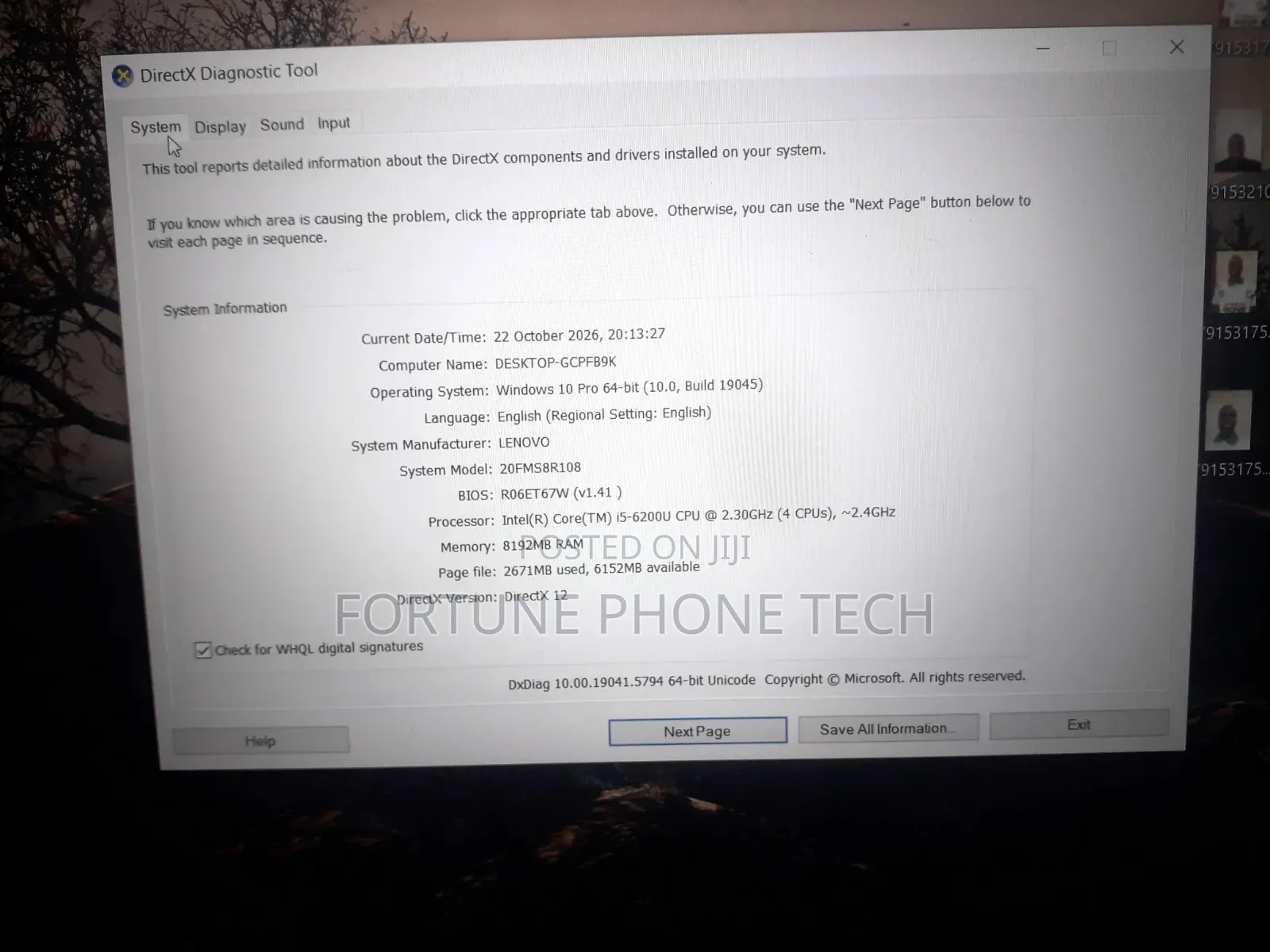 Laptop Lenovo ThinkPad T460 8GB Intel Core i5 SSD 256GB