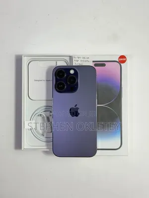 New Apple iPhone 14 Pro Max 256 GB Purple