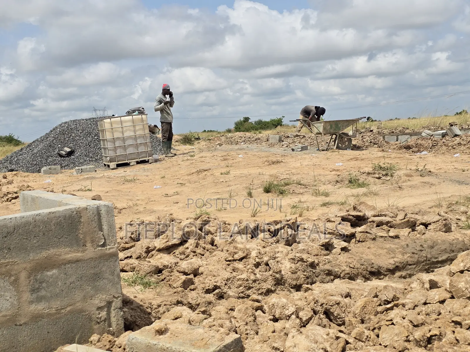Full Plot (70x100) at SkyPort City, Tsopoli – GHC 50,000