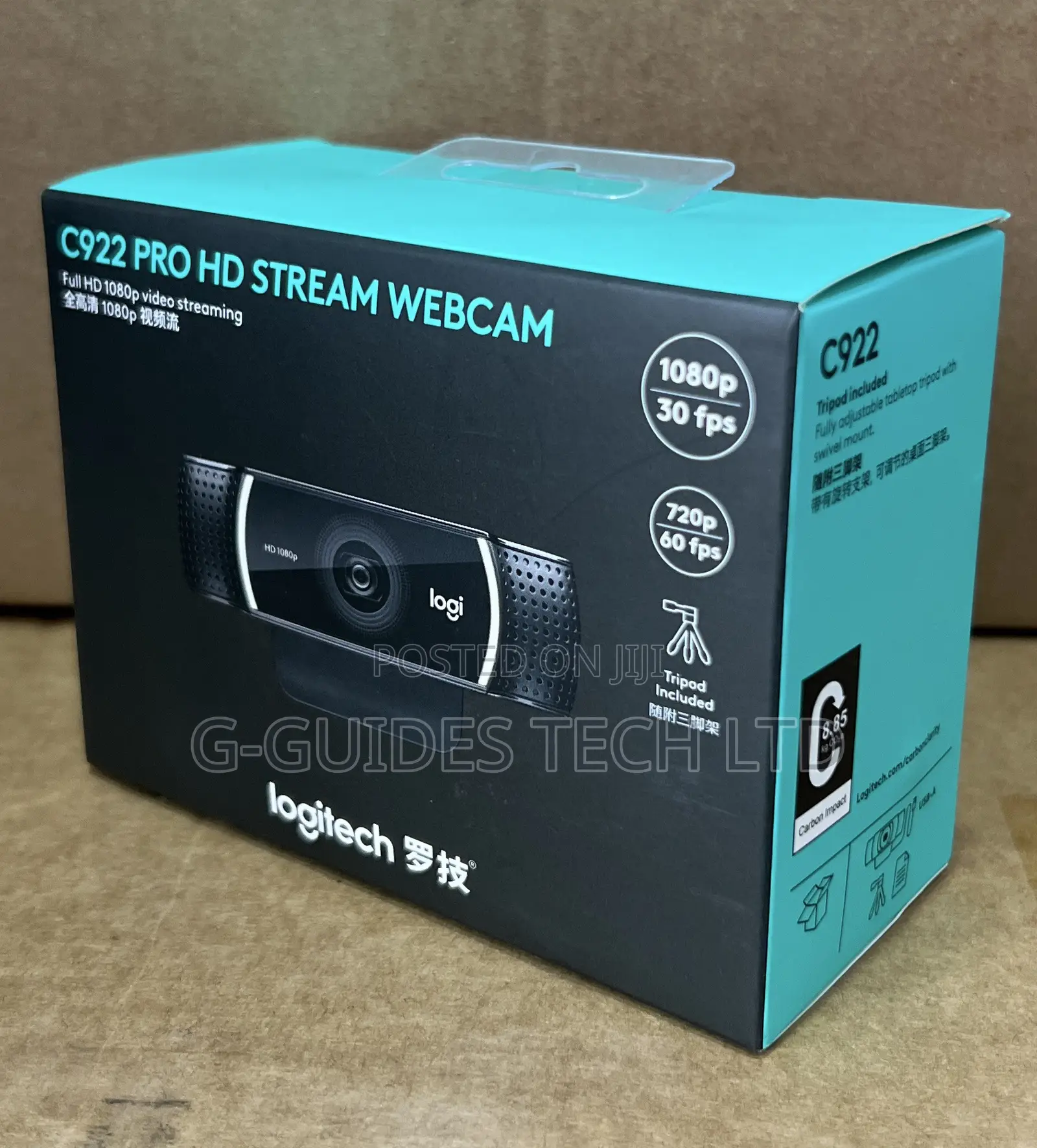 Logitech C922 Pro HD Stream Webcam