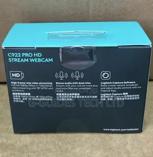Logitech C922 Pro HD Stream Webcam