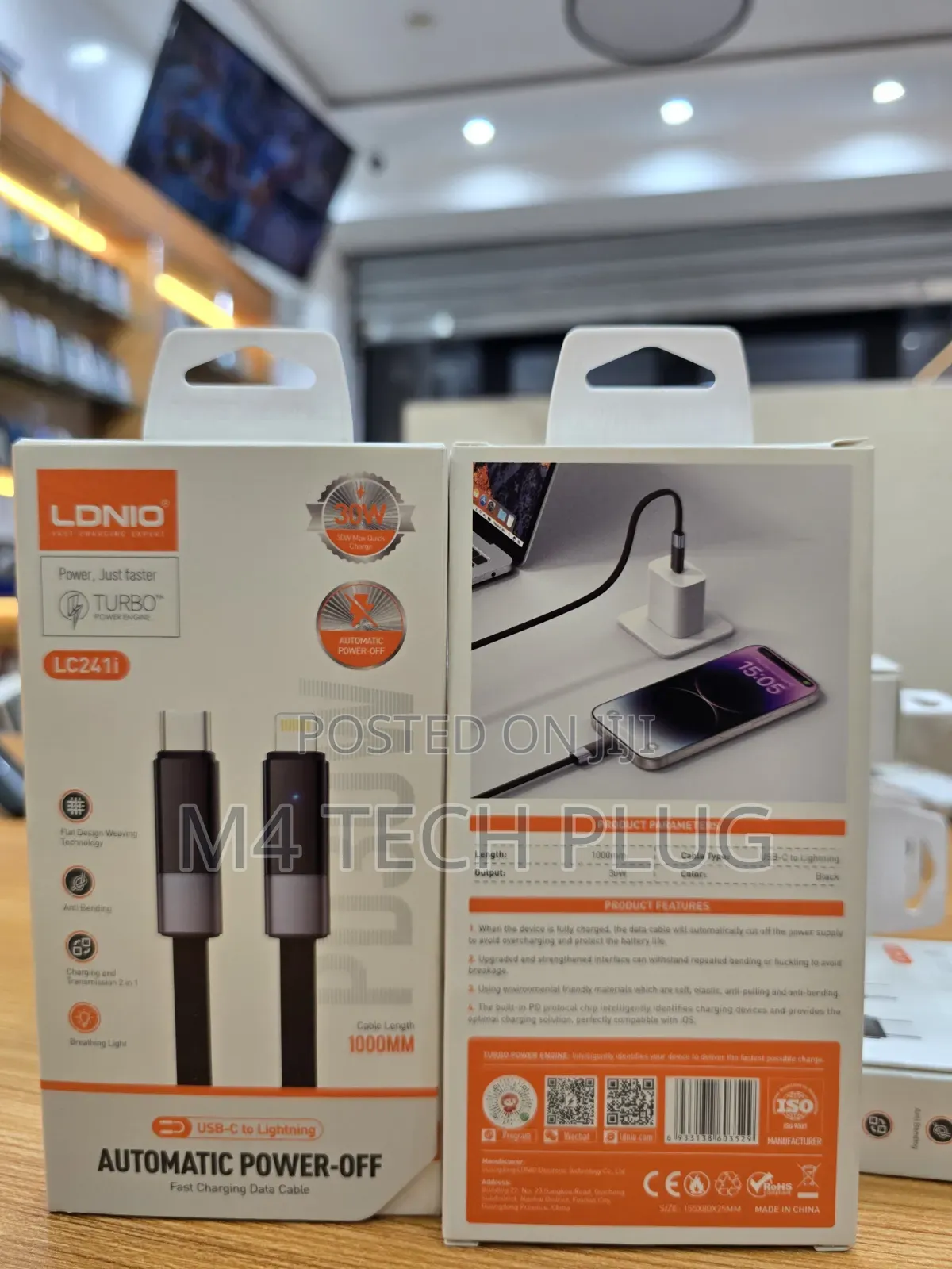 LDNIO 1m iPhone Cable