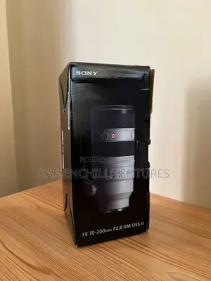 Sony Fe 70-200mm F2.8 Gm Oss II Lens.