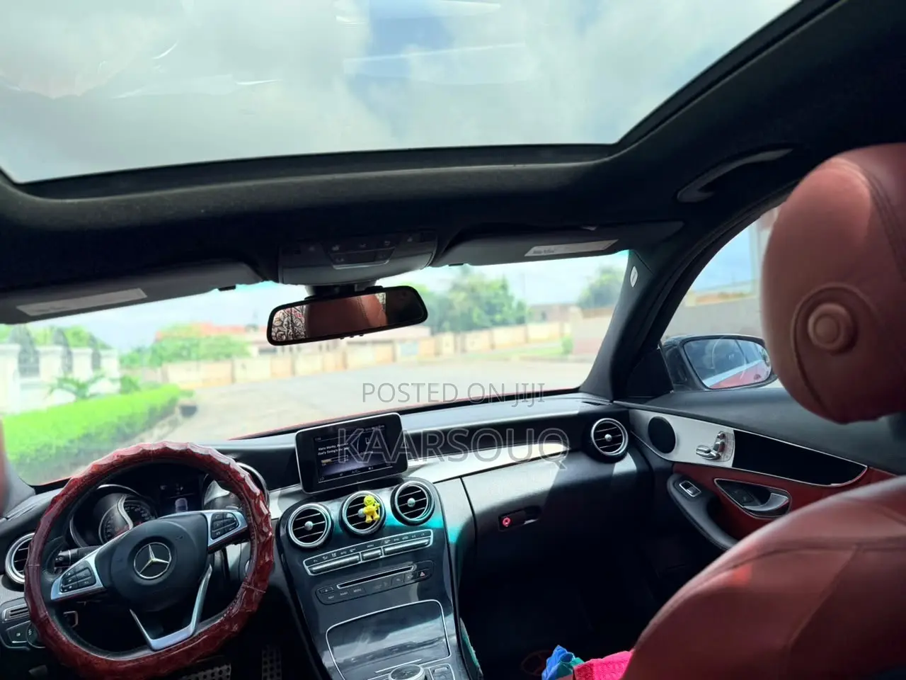 Mercedes-Benz C300 2018 Red