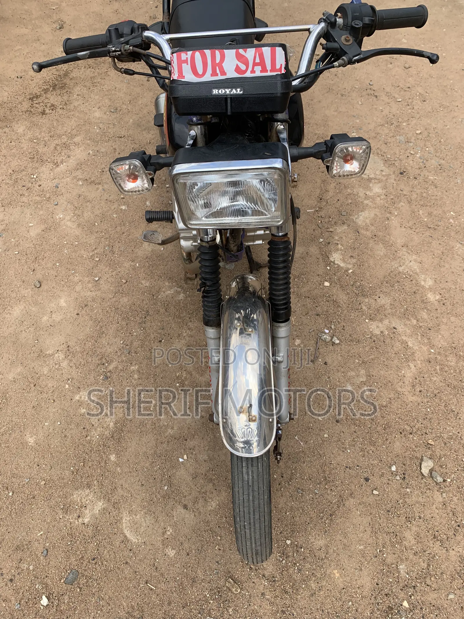 New Royal RY125 2025 Black