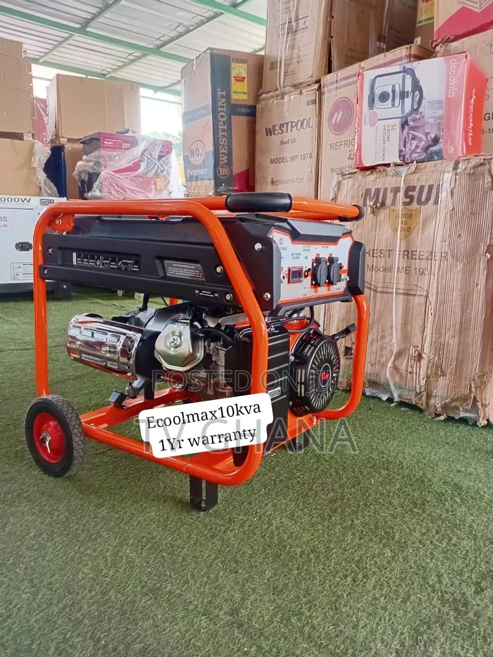 Ecoolmax 10KVA Genset – Premium Performance Without Breaking 10kva