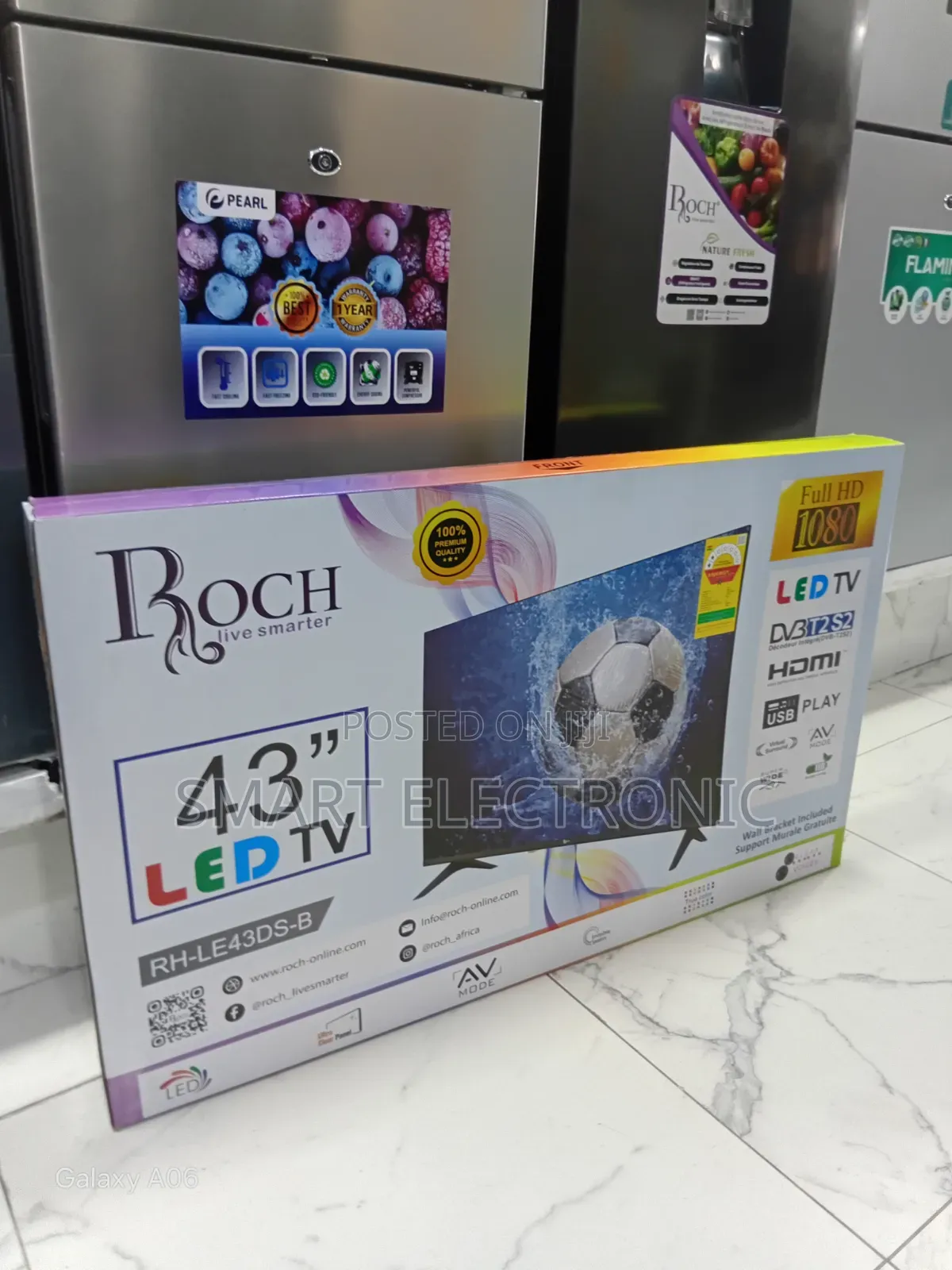 Roch TV- Entertain Roch TV 43 Inches Bring Homes Quality Viewing