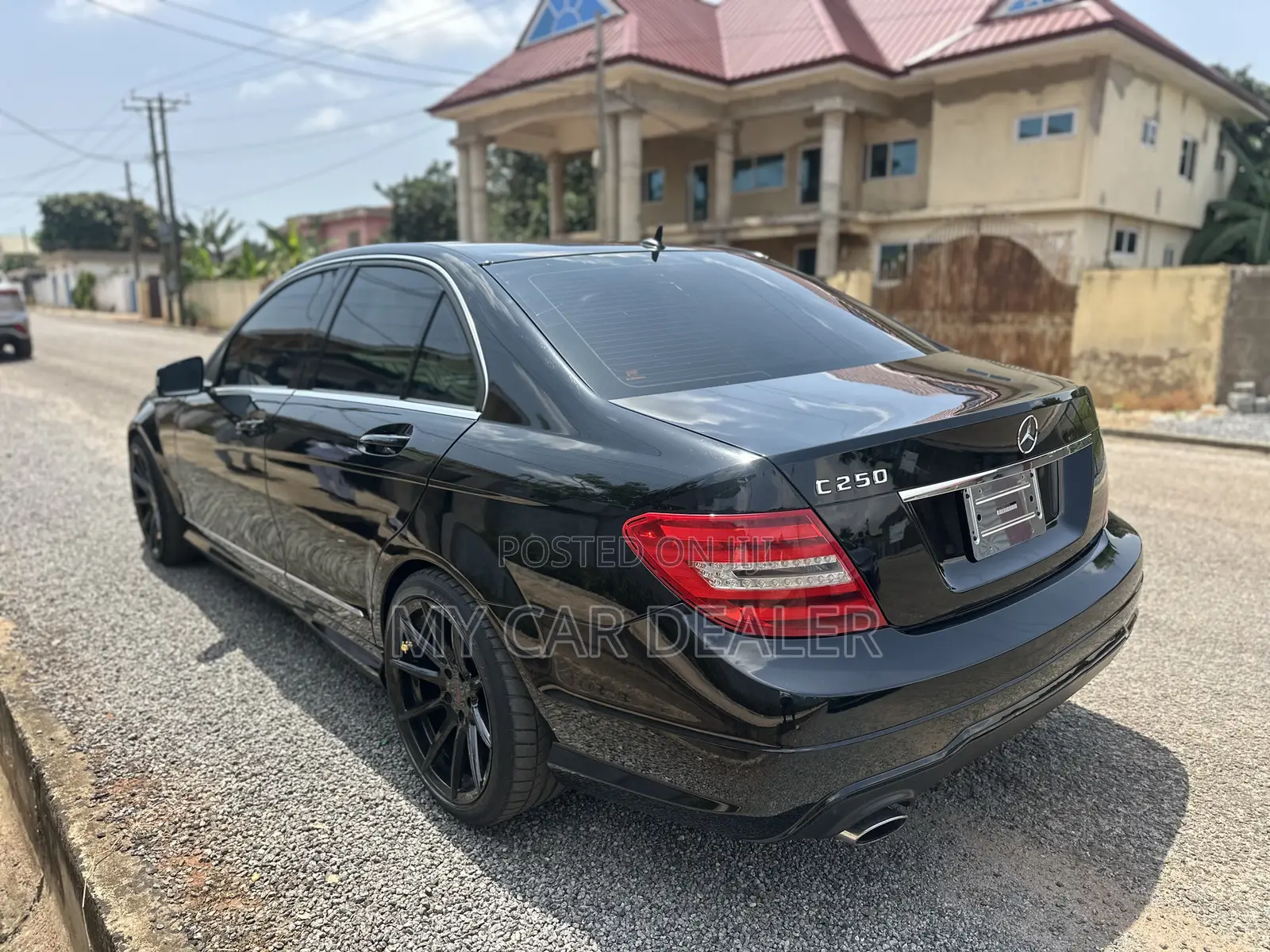 Mercedes-Benz C250 2013 Black