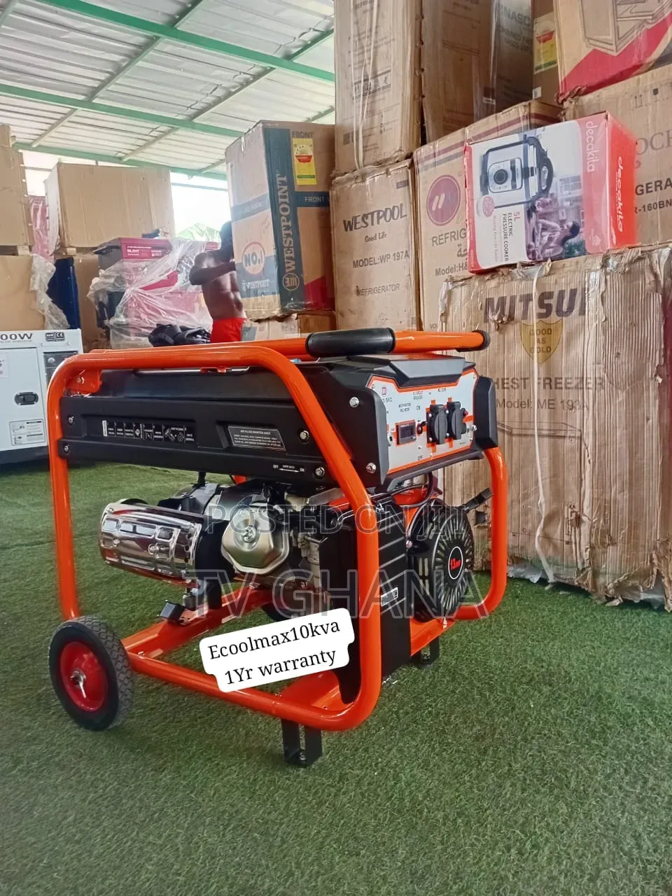 Top-Notch Ecoolmax 10KVA Genset – Your Trusted Power Solution10kva