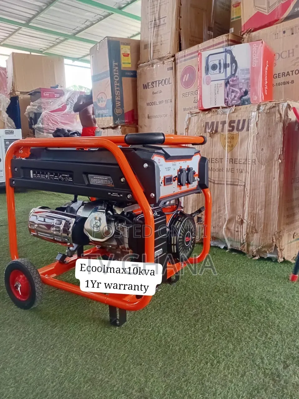 Top-Notch Ecoolmax 10KVA Genset – Your Trusted Power Solution10kva
