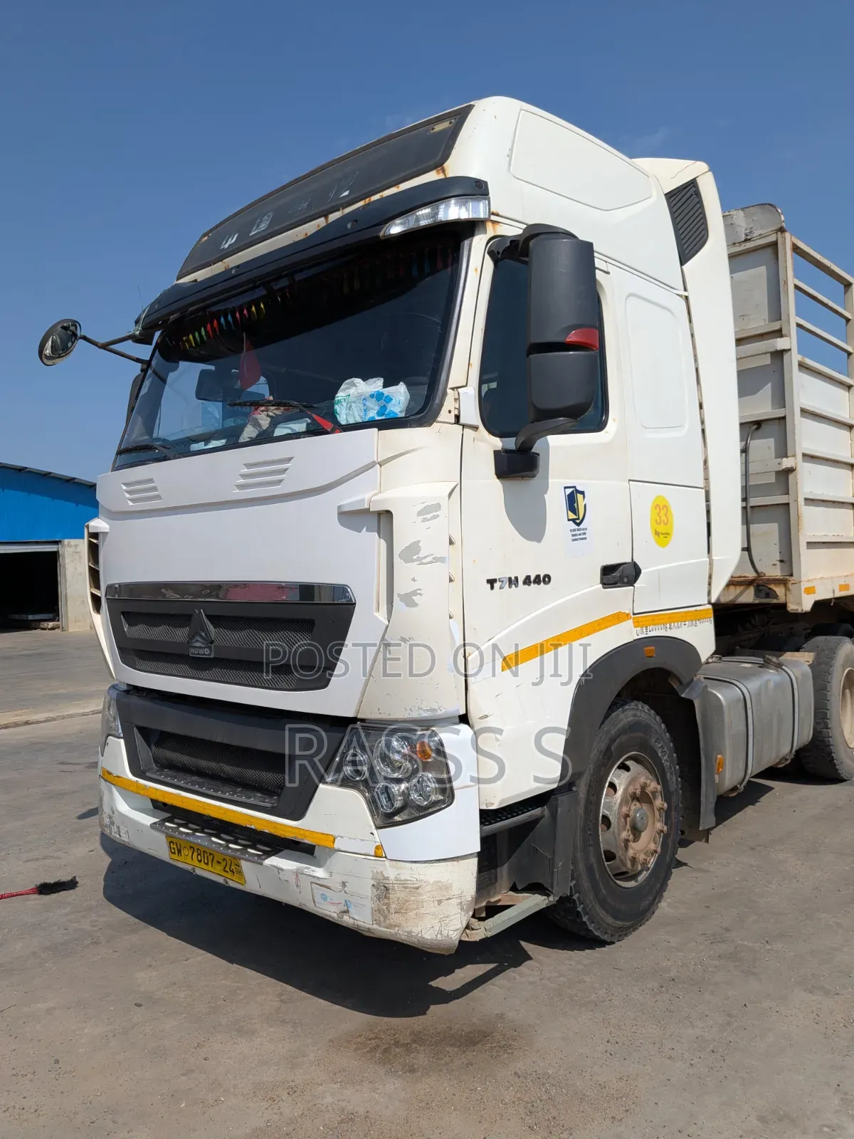 Howo Trailer T7H 480 HP 2018 White