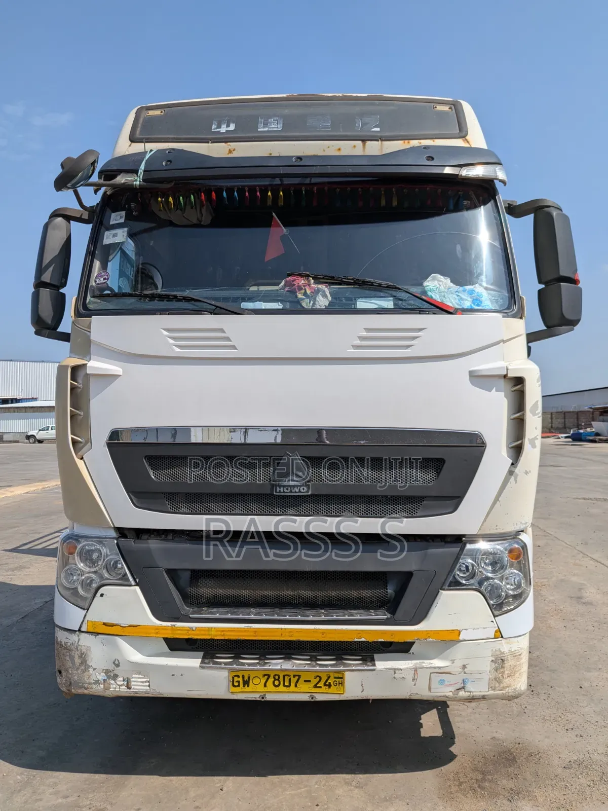 Howo Trailer T7H 480 HP 2018 White