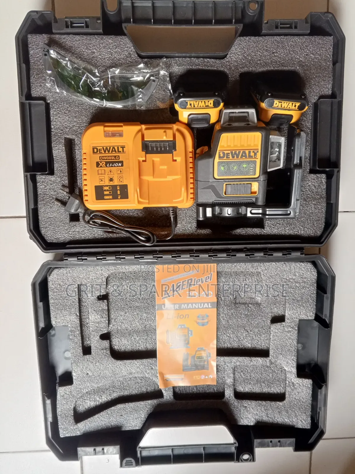 Dewalt Dw089lg 3d 12 Lines Degree Vertical Laser Level FRM Italy