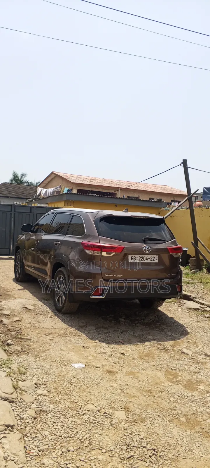 Toyota Highlander XLE 2019 Brown
