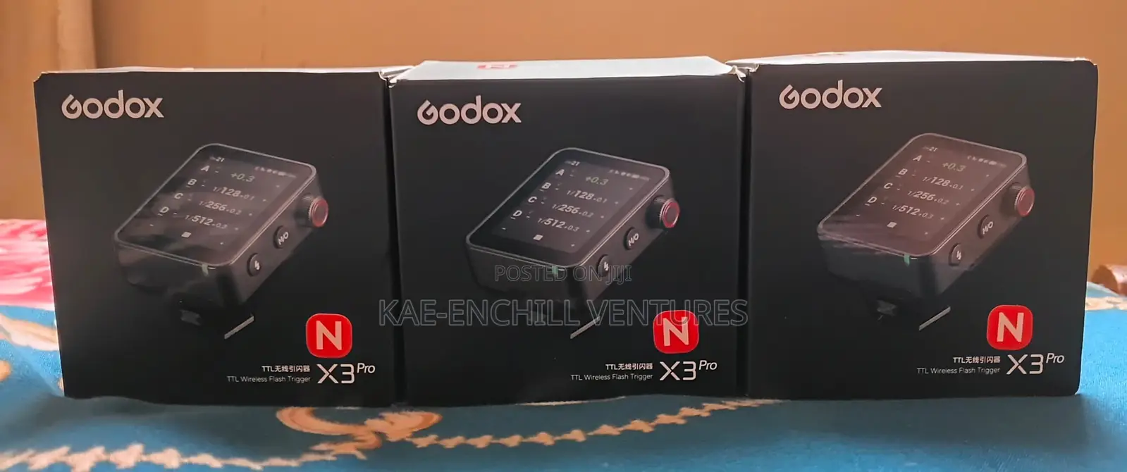 Godox X3Pro S – TTL Wireless Flash Trigger for Sony