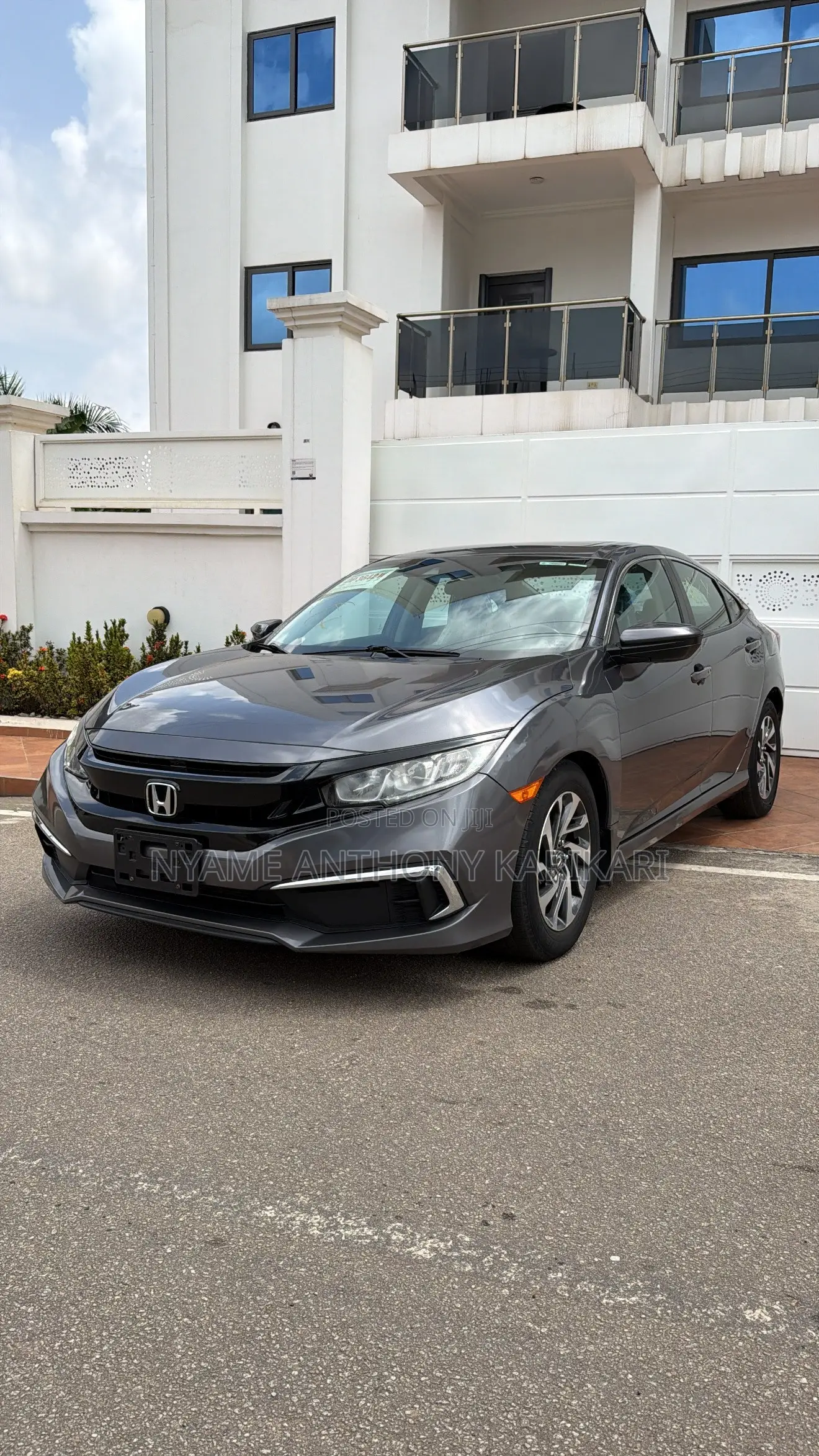 Honda Civic EX Sedan 2019 Gray