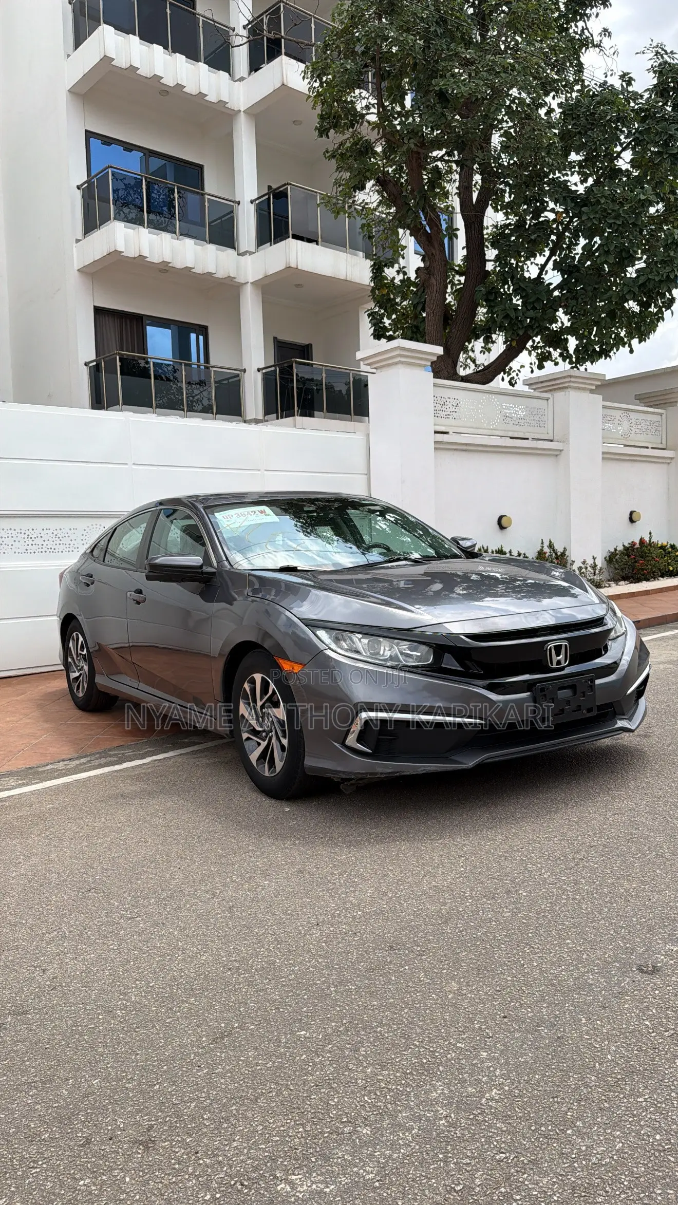 Honda Civic EX Sedan 2019 Gray