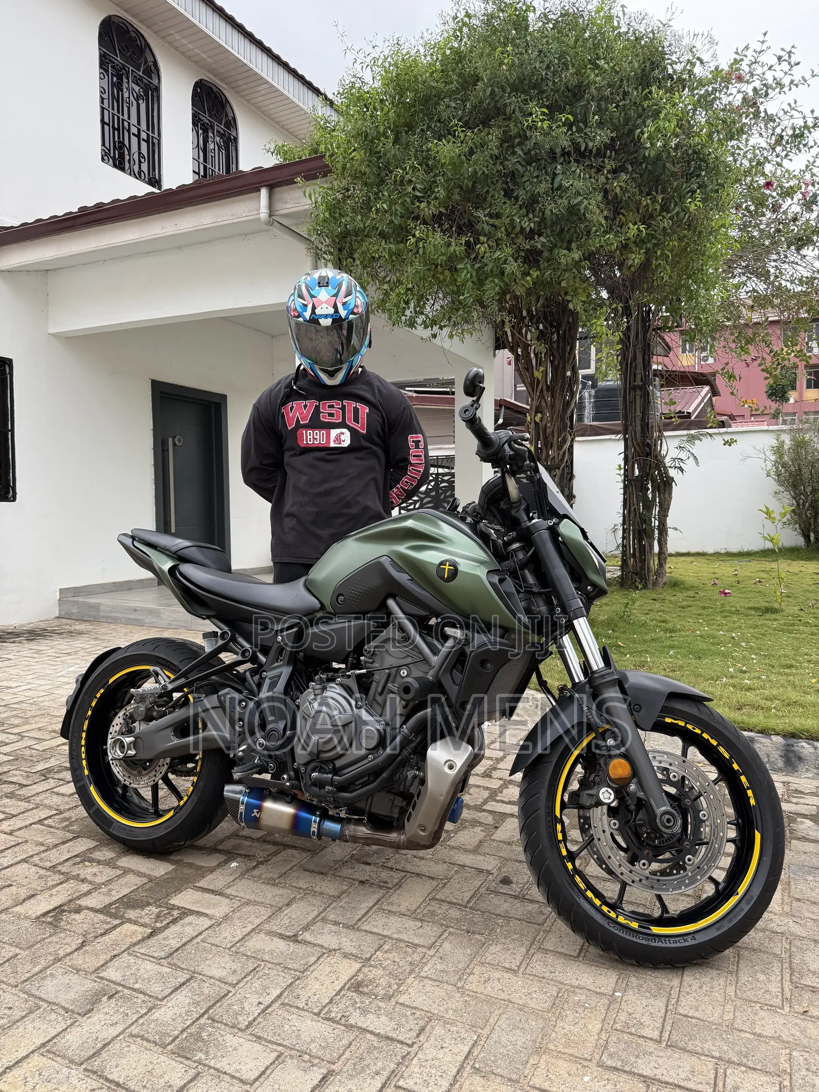 Yamaha MT-07 2022 Green