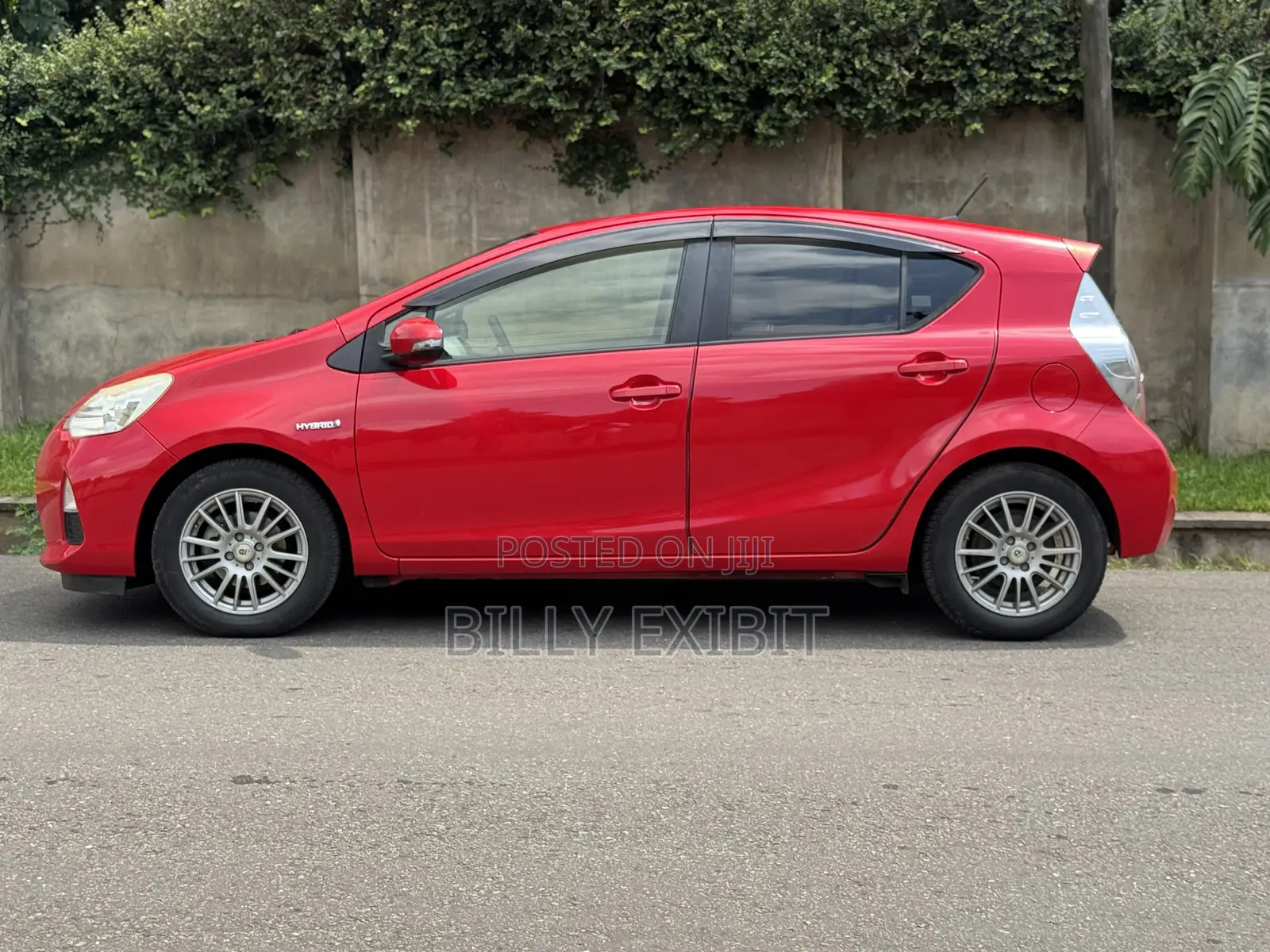 Toyota Aqua S 2014 Red