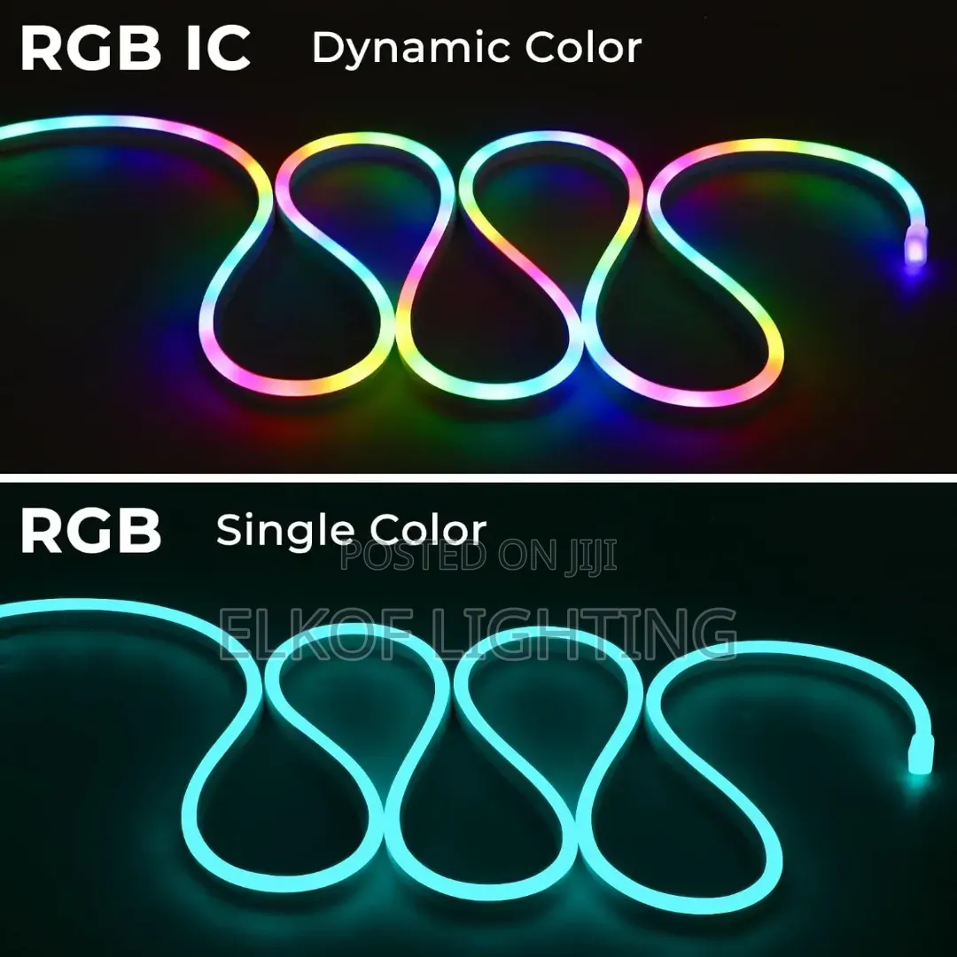 5m High Quality Smart Music Sync RGB Neon Strip Light Waterproof Neon