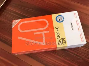 New Tecno Spark 40 Pro+ 256 GB Black