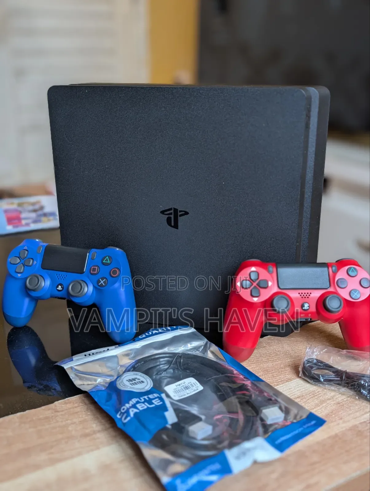 PS4 Slim 1TB With 14 Games Holland Console