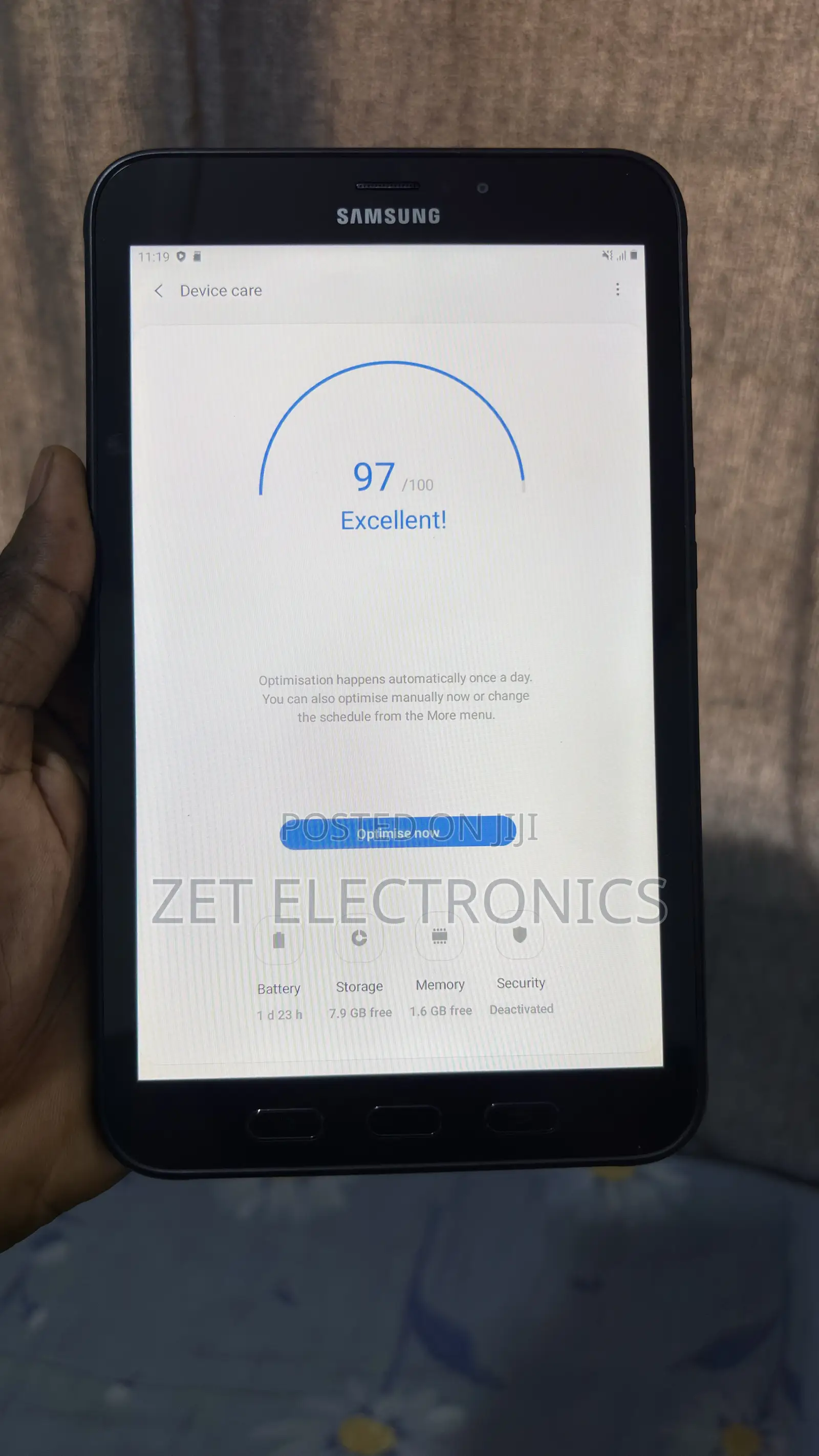 Samsung Galaxy Tab Active 2 16 GB Black