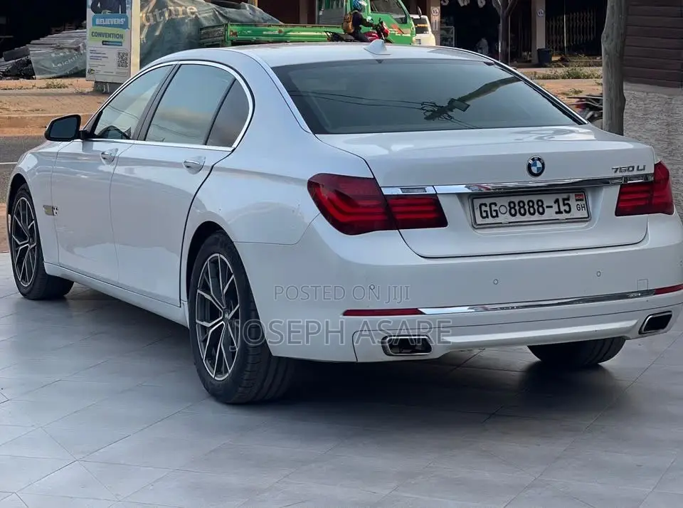 BMW 760 2015 White