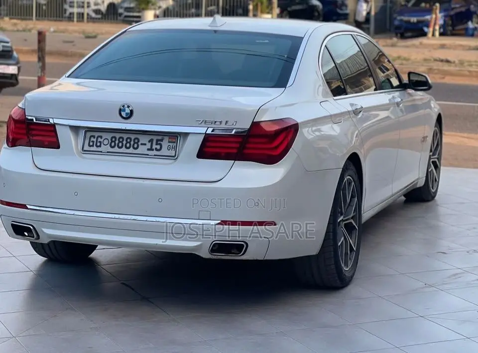 BMW 760 2015 White
