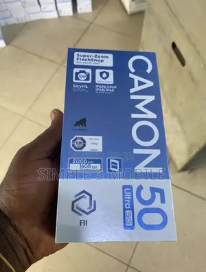 New Tecno Camon 50 Ultra 512 GB Blue